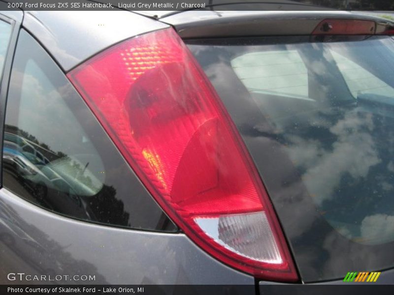 Liquid Grey Metallic / Charcoal 2007 Ford Focus ZX5 SES Hatchback