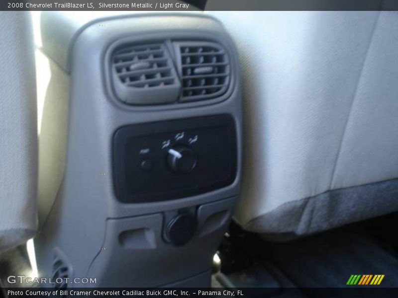 Silverstone Metallic / Light Gray 2008 Chevrolet TrailBlazer LS