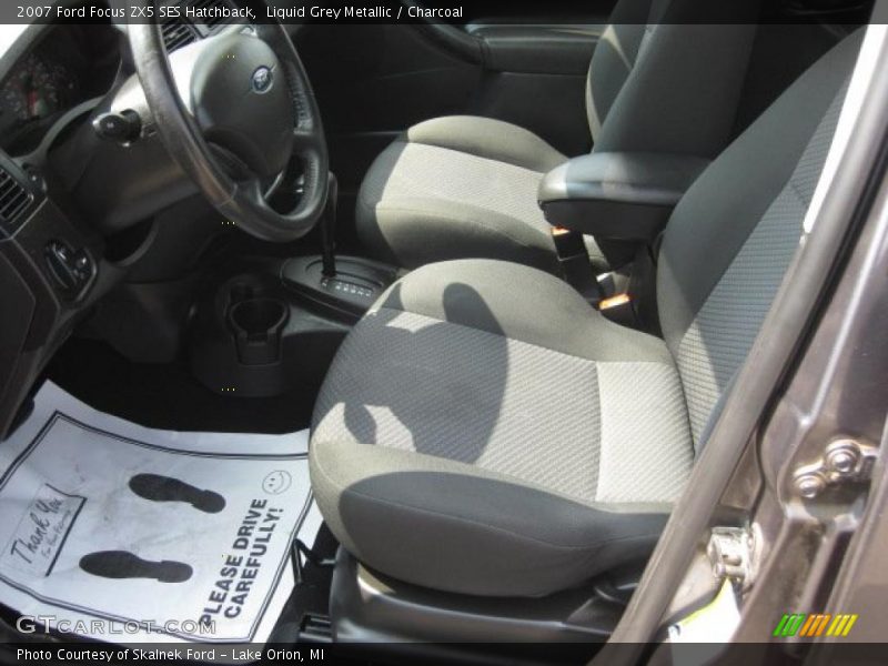 Liquid Grey Metallic / Charcoal 2007 Ford Focus ZX5 SES Hatchback