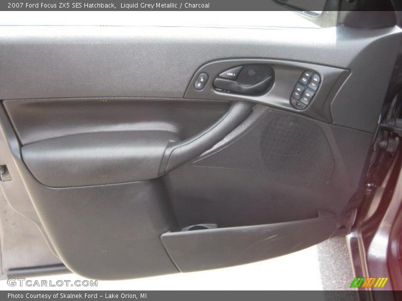 Liquid Grey Metallic / Charcoal 2007 Ford Focus ZX5 SES Hatchback