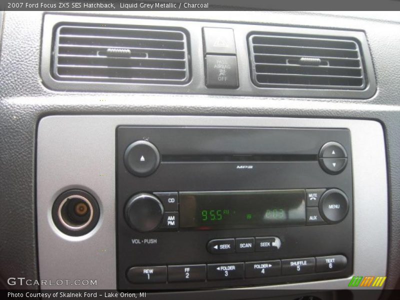 Liquid Grey Metallic / Charcoal 2007 Ford Focus ZX5 SES Hatchback