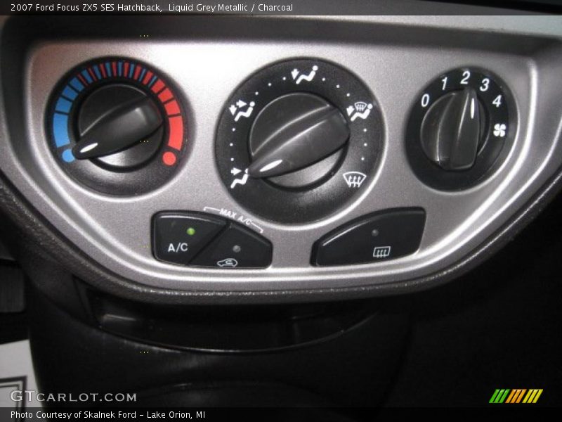 Liquid Grey Metallic / Charcoal 2007 Ford Focus ZX5 SES Hatchback