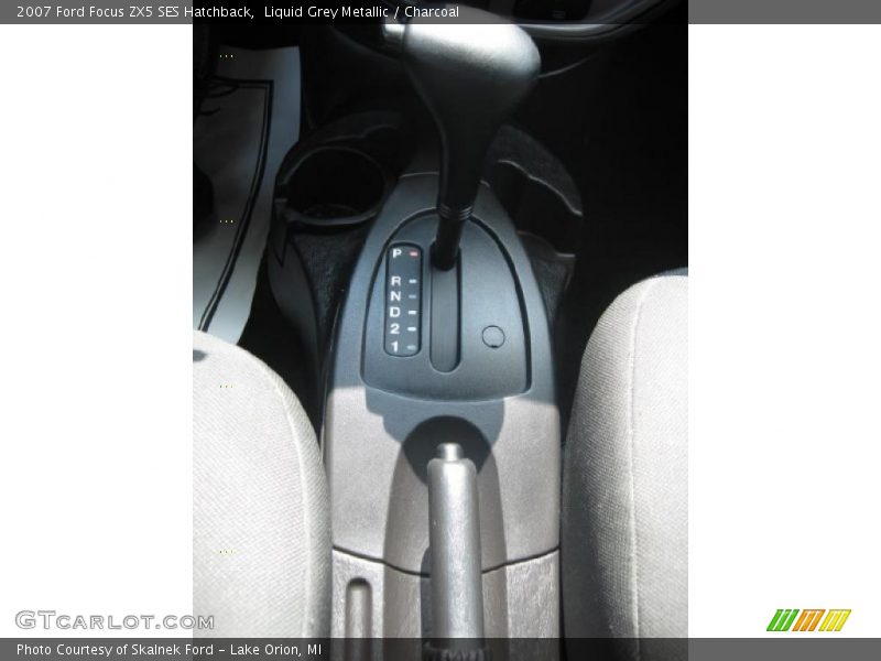 Liquid Grey Metallic / Charcoal 2007 Ford Focus ZX5 SES Hatchback