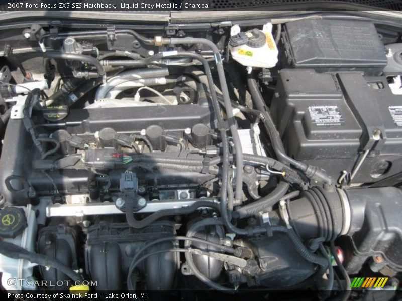 Liquid Grey Metallic / Charcoal 2007 Ford Focus ZX5 SES Hatchback