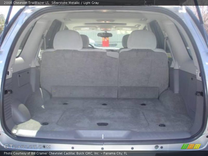 Silverstone Metallic / Light Gray 2008 Chevrolet TrailBlazer LS