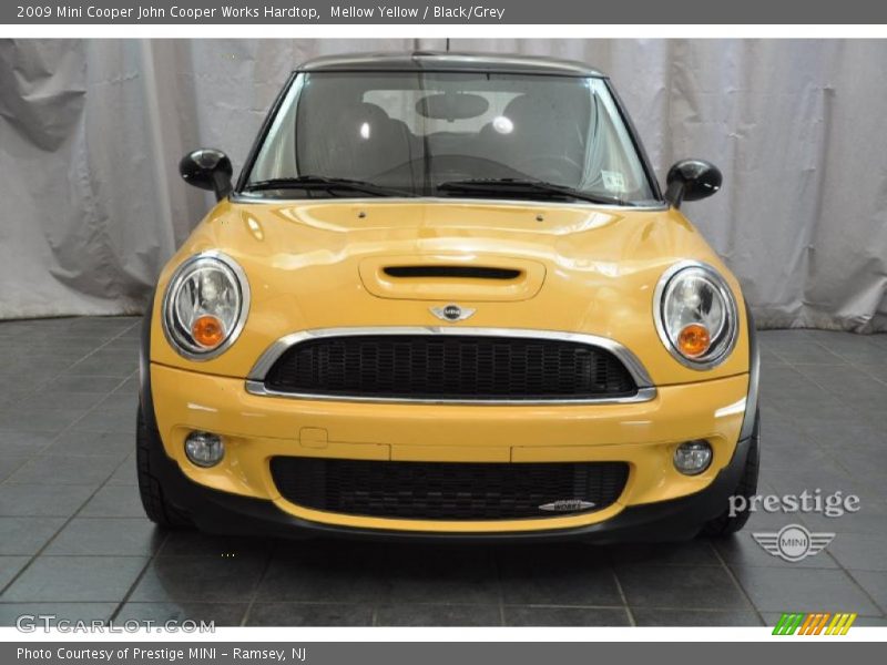 Mellow Yellow / Black/Grey 2009 Mini Cooper John Cooper Works Hardtop