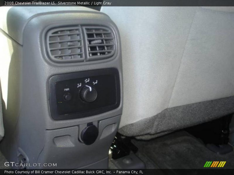 Silverstone Metallic / Light Gray 2008 Chevrolet TrailBlazer LS