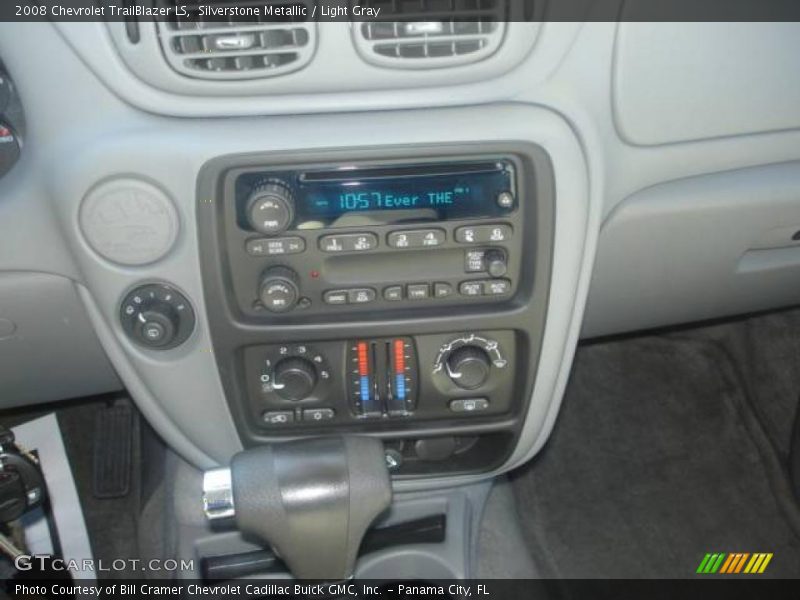Silverstone Metallic / Light Gray 2008 Chevrolet TrailBlazer LS