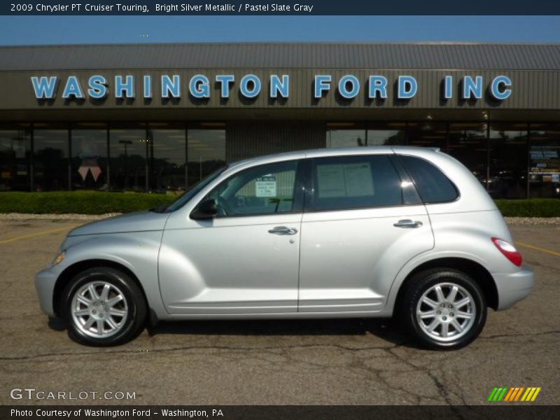 Bright Silver Metallic / Pastel Slate Gray 2009 Chrysler PT Cruiser Touring