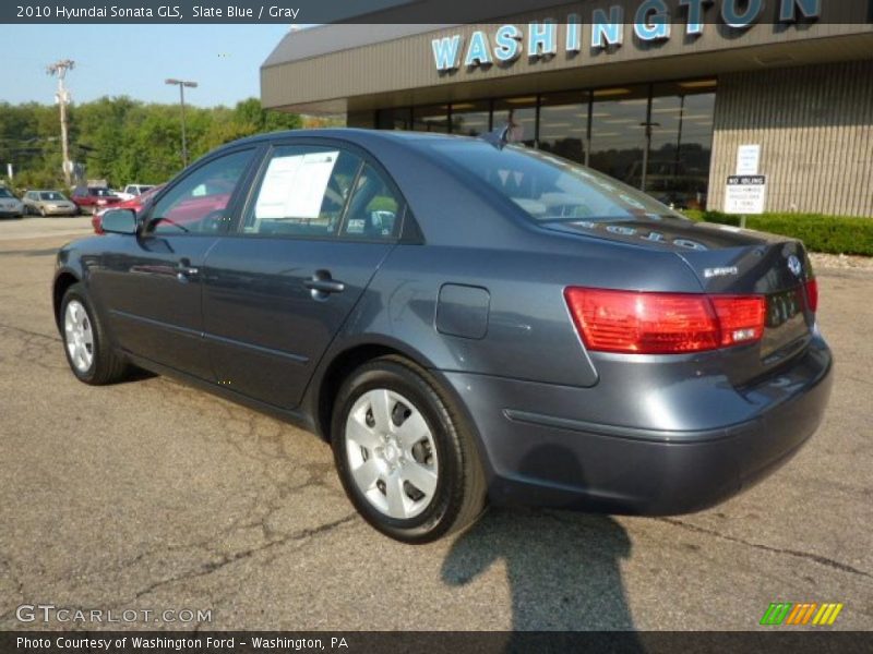 Slate Blue / Gray 2010 Hyundai Sonata GLS