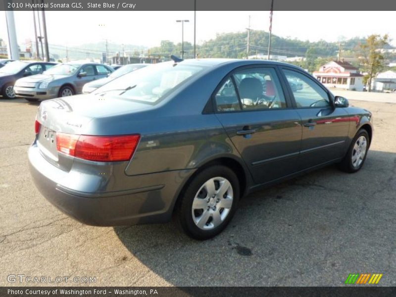 Slate Blue / Gray 2010 Hyundai Sonata GLS