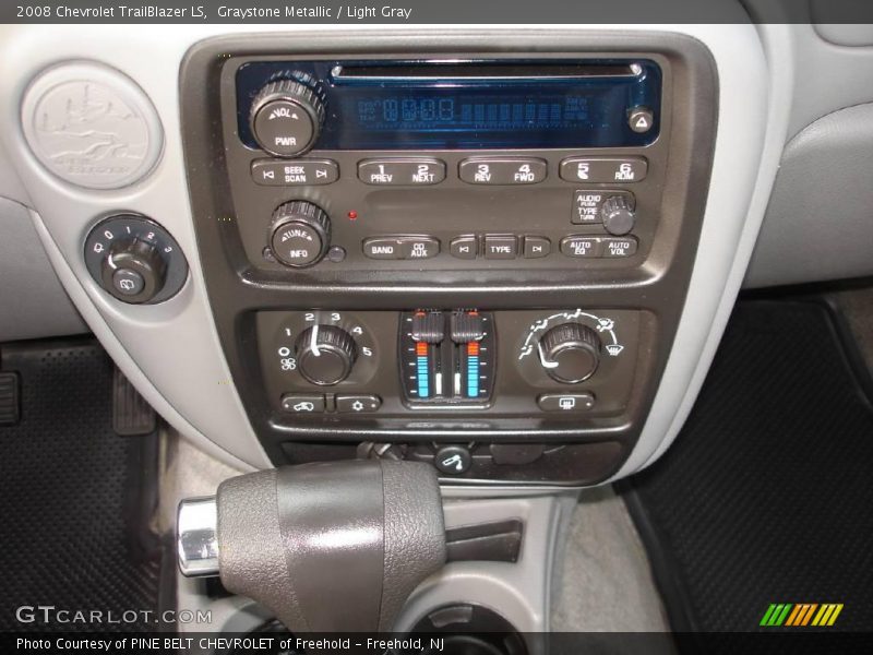 Graystone Metallic / Light Gray 2008 Chevrolet TrailBlazer LS