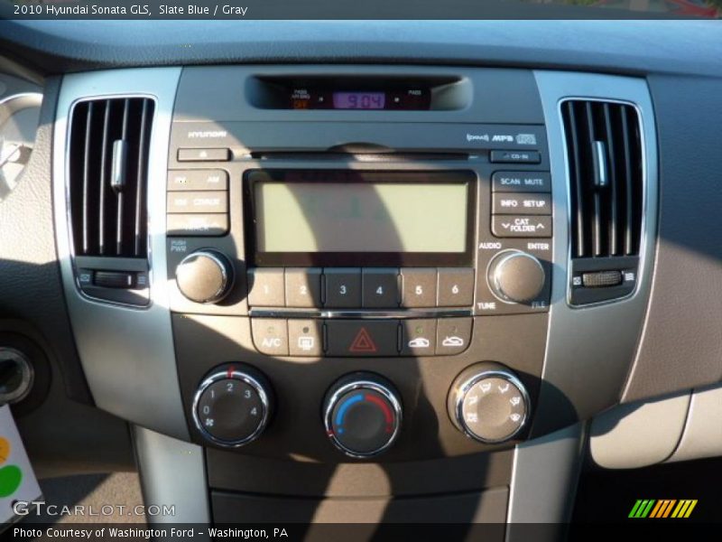 Slate Blue / Gray 2010 Hyundai Sonata GLS