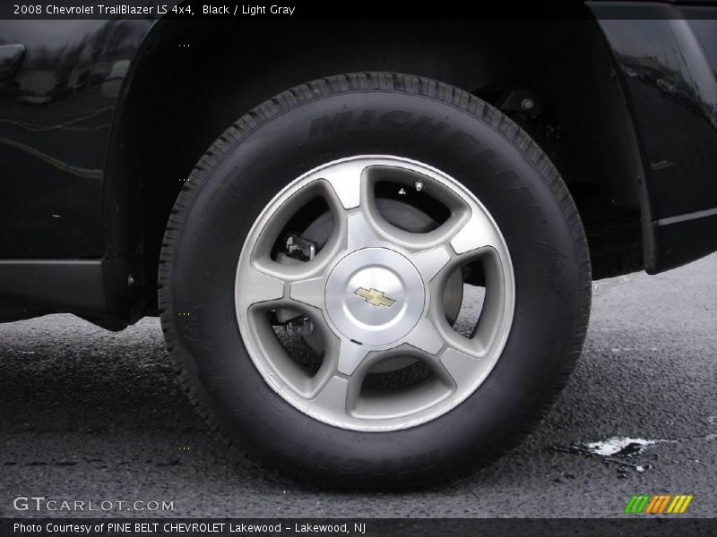 Black / Light Gray 2008 Chevrolet TrailBlazer LS 4x4