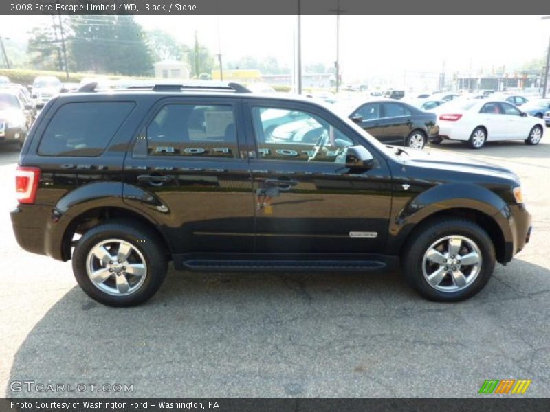 Black / Stone 2008 Ford Escape Limited 4WD