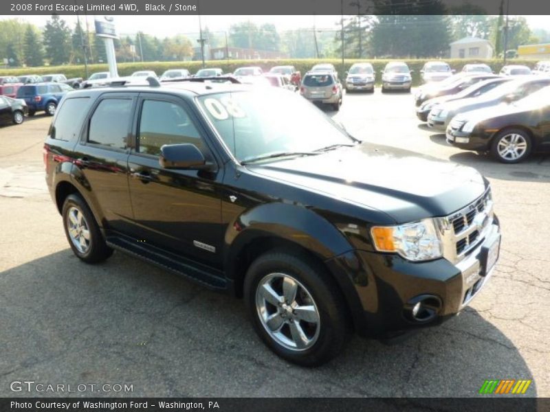 Black / Stone 2008 Ford Escape Limited 4WD