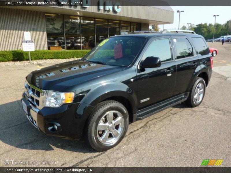 Black / Stone 2008 Ford Escape Limited 4WD