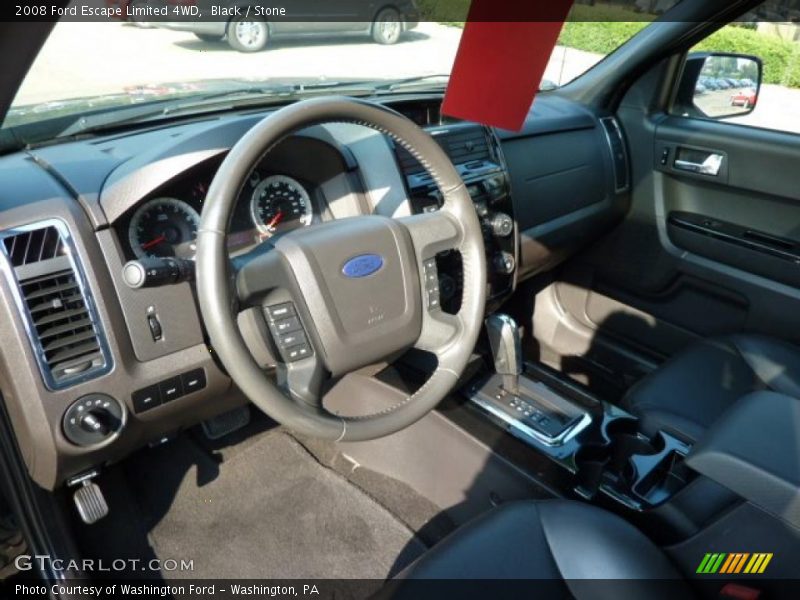 Black / Stone 2008 Ford Escape Limited 4WD