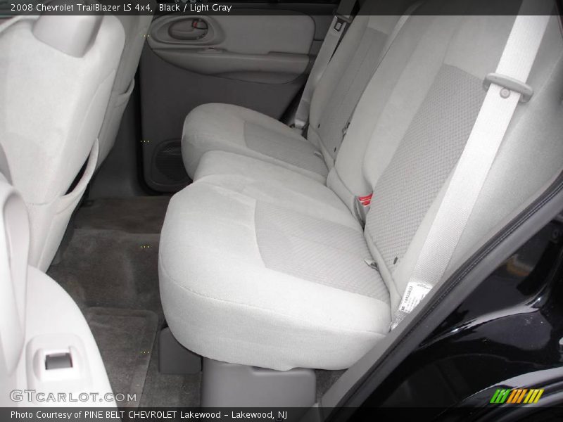 Black / Light Gray 2008 Chevrolet TrailBlazer LS 4x4