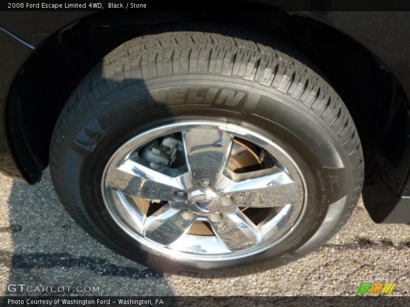 Black / Stone 2008 Ford Escape Limited 4WD