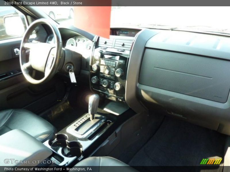 Black / Stone 2008 Ford Escape Limited 4WD