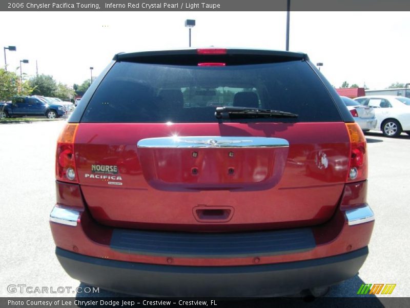 Inferno Red Crystal Pearl / Light Taupe 2006 Chrysler Pacifica Touring