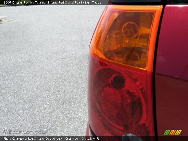 Inferno Red Crystal Pearl / Light Taupe 2006 Chrysler Pacifica Touring