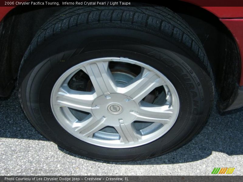 Inferno Red Crystal Pearl / Light Taupe 2006 Chrysler Pacifica Touring