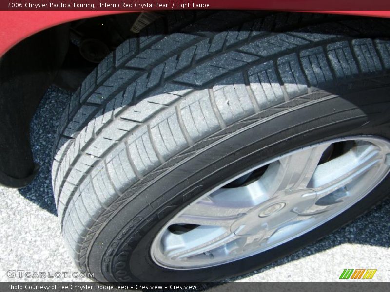Inferno Red Crystal Pearl / Light Taupe 2006 Chrysler Pacifica Touring