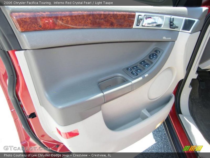 Inferno Red Crystal Pearl / Light Taupe 2006 Chrysler Pacifica Touring