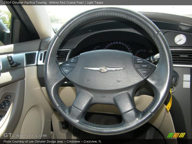 Inferno Red Crystal Pearl / Light Taupe 2006 Chrysler Pacifica Touring