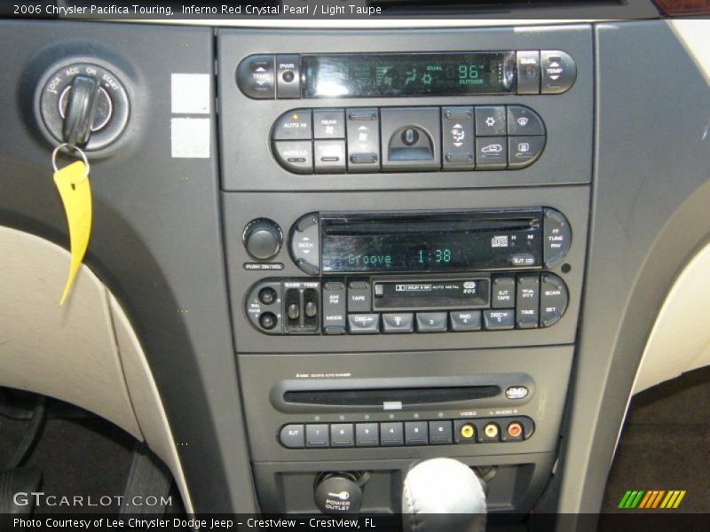 Inferno Red Crystal Pearl / Light Taupe 2006 Chrysler Pacifica Touring
