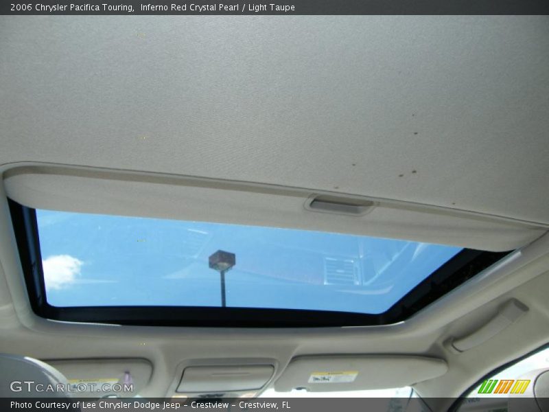 Inferno Red Crystal Pearl / Light Taupe 2006 Chrysler Pacifica Touring