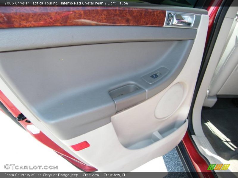 Inferno Red Crystal Pearl / Light Taupe 2006 Chrysler Pacifica Touring