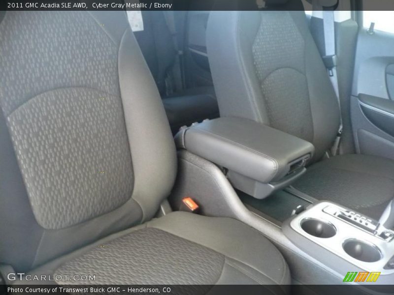 Cyber Gray Metallic / Ebony 2011 GMC Acadia SLE AWD