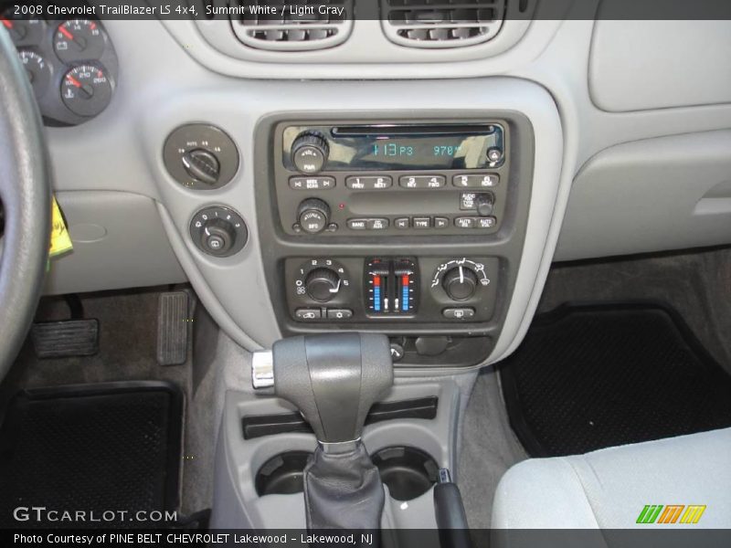 Summit White / Light Gray 2008 Chevrolet TrailBlazer LS 4x4
