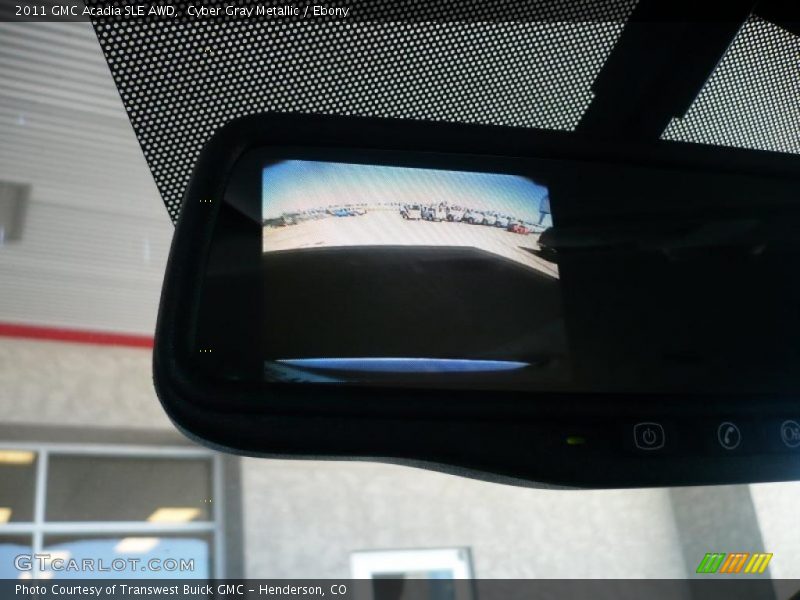 Cyber Gray Metallic / Ebony 2011 GMC Acadia SLE AWD