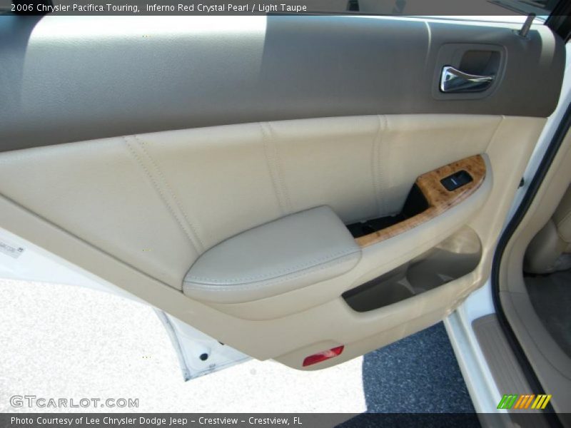 Inferno Red Crystal Pearl / Light Taupe 2006 Chrysler Pacifica Touring