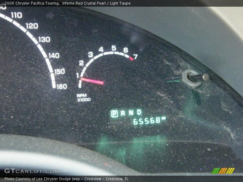 Inferno Red Crystal Pearl / Light Taupe 2006 Chrysler Pacifica Touring