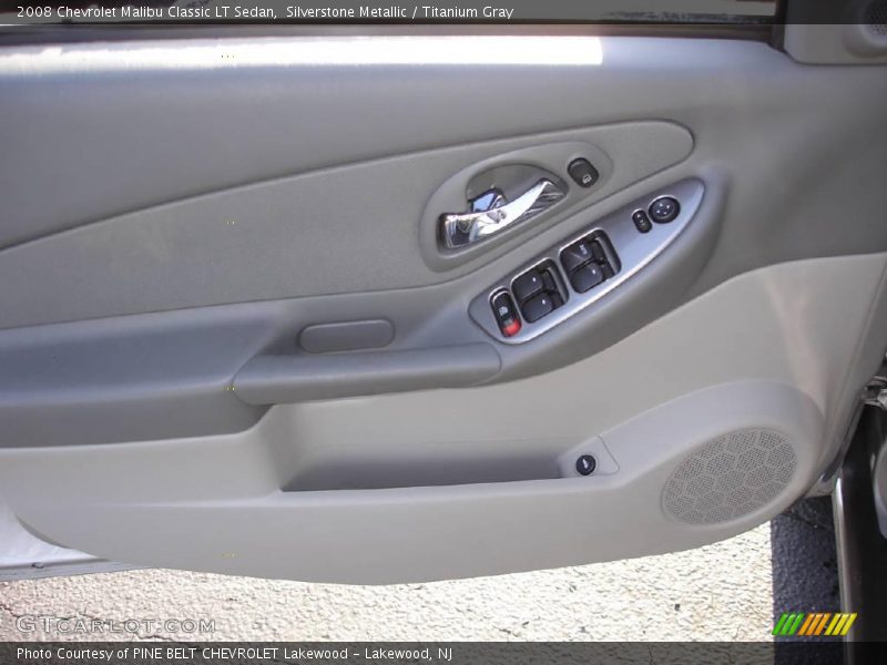 Silverstone Metallic / Titanium Gray 2008 Chevrolet Malibu Classic LT Sedan