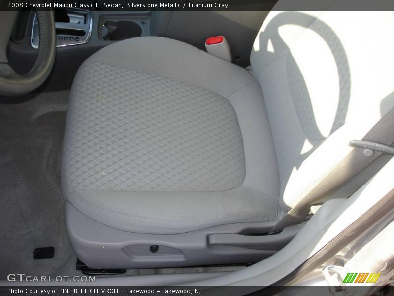 Silverstone Metallic / Titanium Gray 2008 Chevrolet Malibu Classic LT Sedan