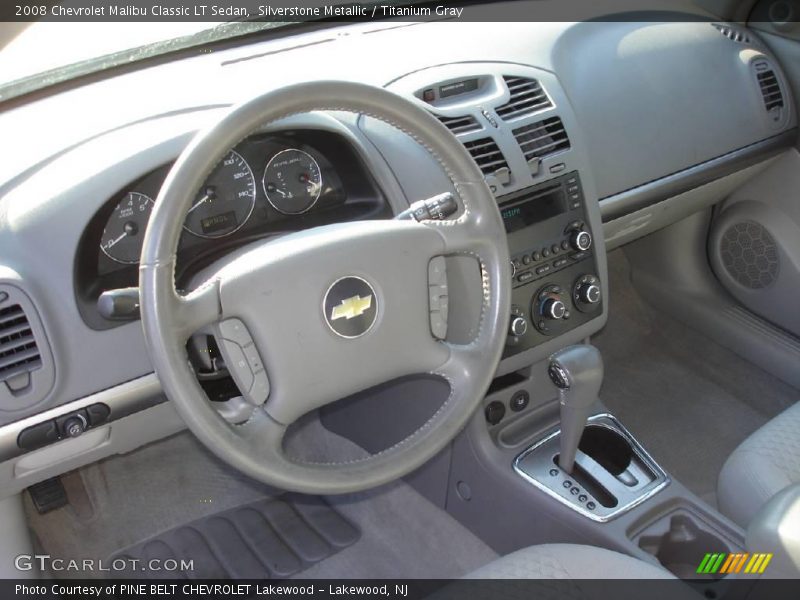 Silverstone Metallic / Titanium Gray 2008 Chevrolet Malibu Classic LT Sedan