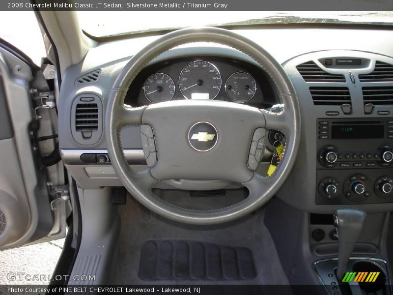 Silverstone Metallic / Titanium Gray 2008 Chevrolet Malibu Classic LT Sedan