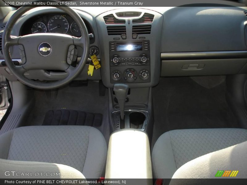 Silverstone Metallic / Titanium Gray 2008 Chevrolet Malibu Classic LT Sedan