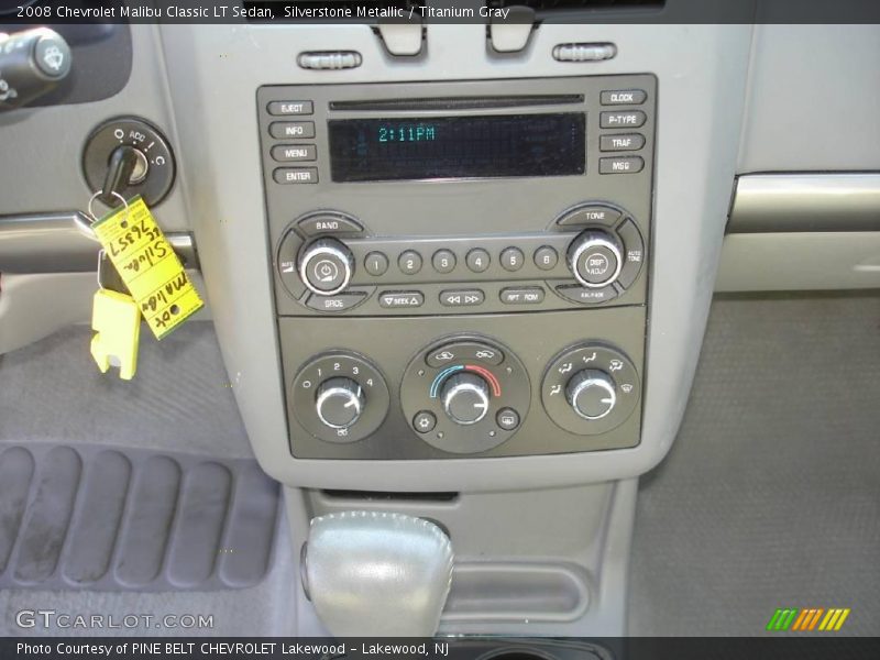 Silverstone Metallic / Titanium Gray 2008 Chevrolet Malibu Classic LT Sedan