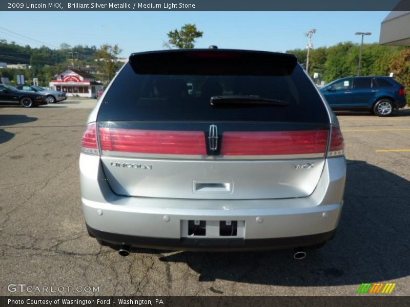 Brilliant Silver Metallic / Medium Light Stone 2009 Lincoln MKX