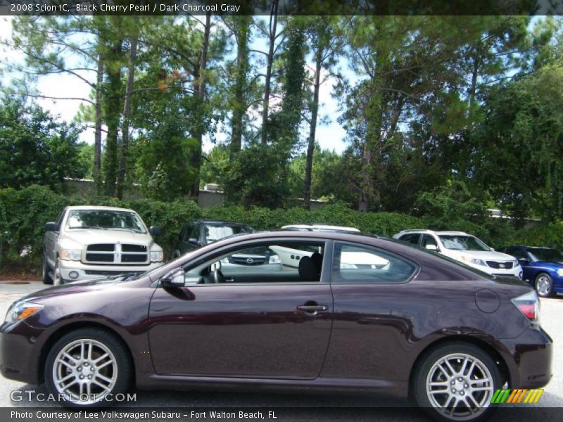 Black Cherry Pearl / Dark Charcoal Gray 2008 Scion tC