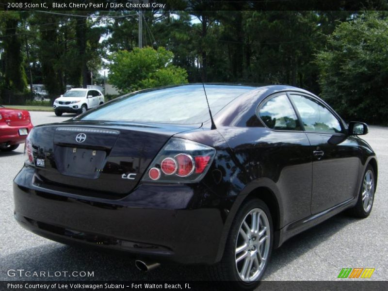 Black Cherry Pearl / Dark Charcoal Gray 2008 Scion tC