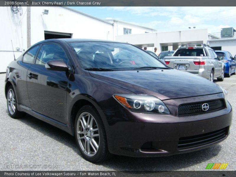 Black Cherry Pearl / Dark Charcoal Gray 2008 Scion tC