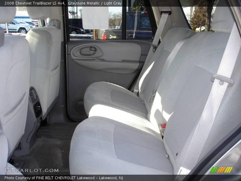 Graystone Metallic / Light Gray 2008 Chevrolet TrailBlazer LS 4x4